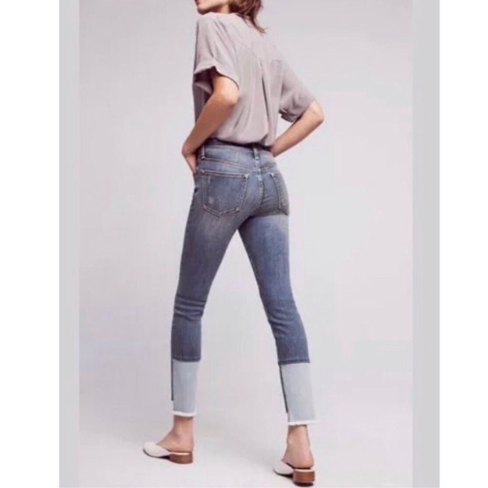 Pilcro & The Letterpress The Script Step Hem Jeans - image 1